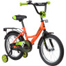 Детский велосипед NOVATRACK VECTOR 16” оранжево-зеленый 163VECTOR.OR22