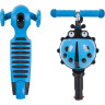 Кикборд NOVATRACK DISCO-KIDS SADDLE PRO голубой 120SB.DISCOKIDS.BL9
